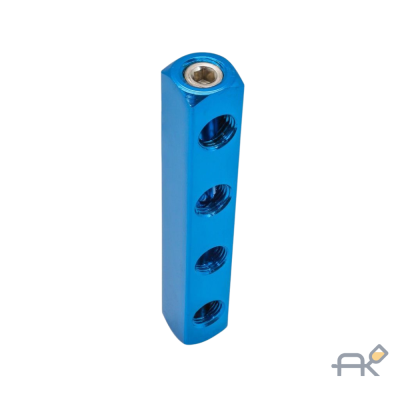 Планка-разветвитель резьбовая 1/4(F)x5шт (RF-709414)